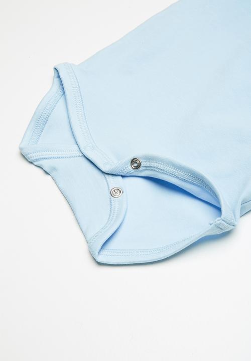 Name It - Long sleeve body vest 2 pack - grey & blue