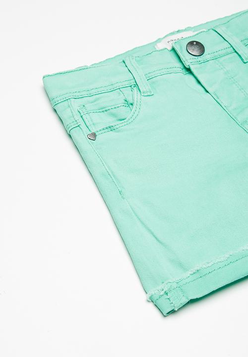 Name It - Salli line shorts - green 