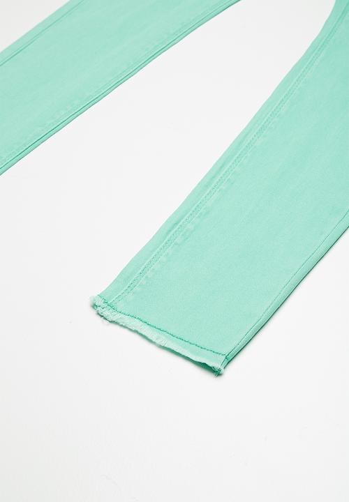 Name It - Polly twilight long pants - green 