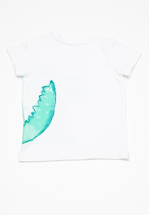 Name It - Decan baby short sleeve top - white