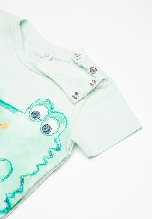 Name It - Decan baby short sleeve top - green 