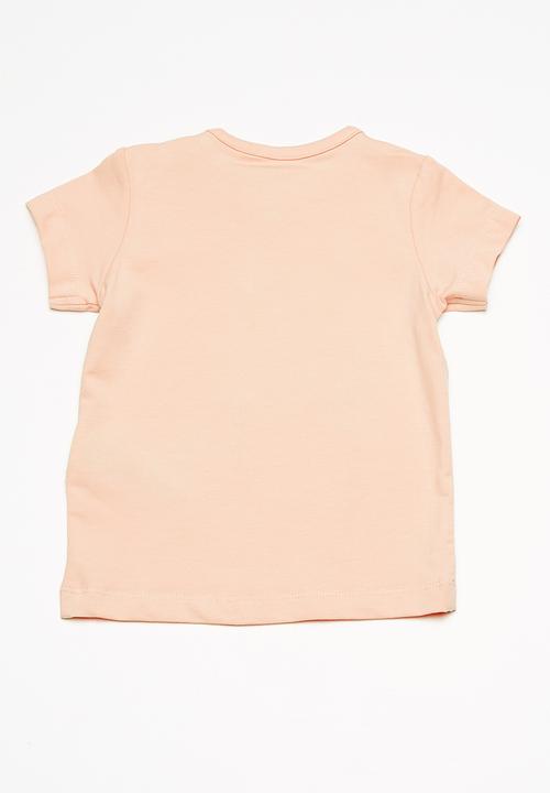 Name It - Delene short sleeve top - peach