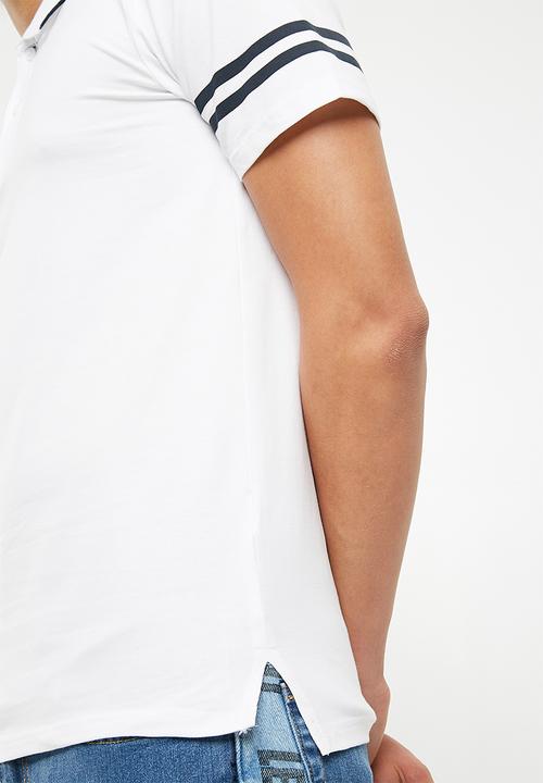 Only & Sons - Palle muscle fit polo - white 