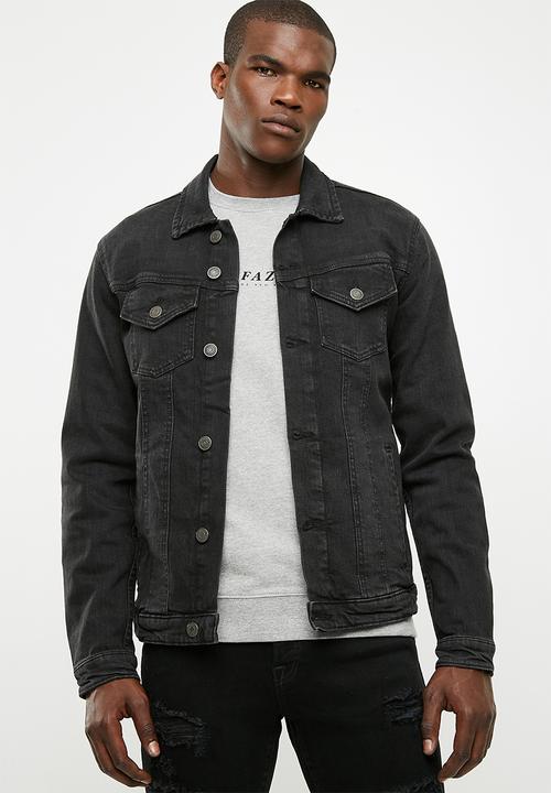 Jack & Jones - Alvin denim jacket - black 