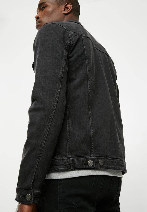 Jack & Jones - Alvin denim jacket - black 
