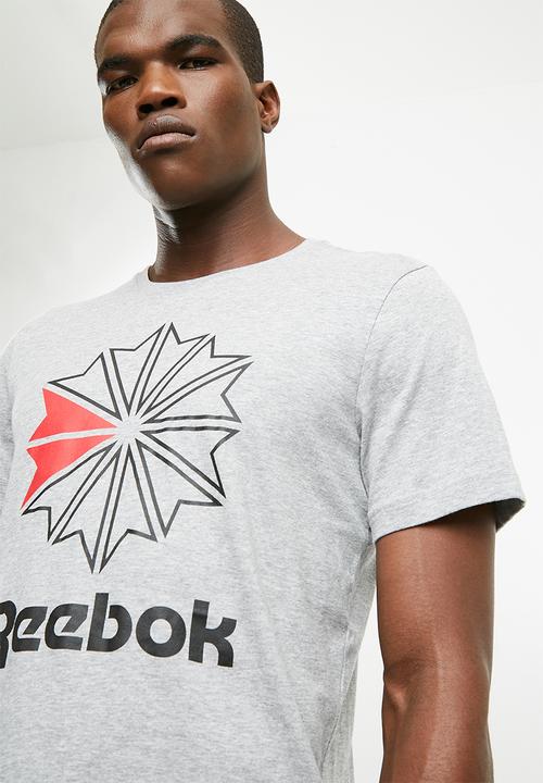 Reebok Classic - Foundation graphic tee - grey 