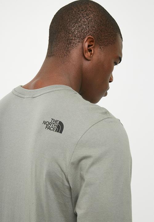The North Face - Long sleeve fine tee - green