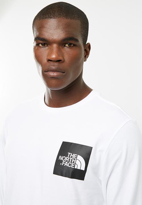 The North Face - Long sleeve fine tee - white