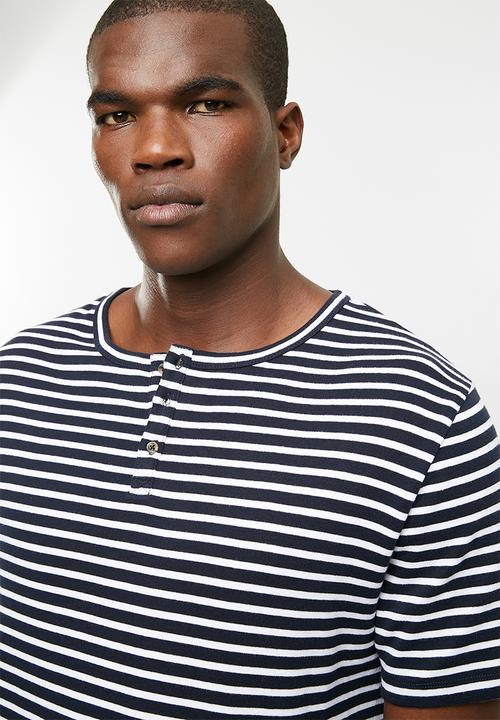 Superbalist - Short sleeve henley tee - 2 pack