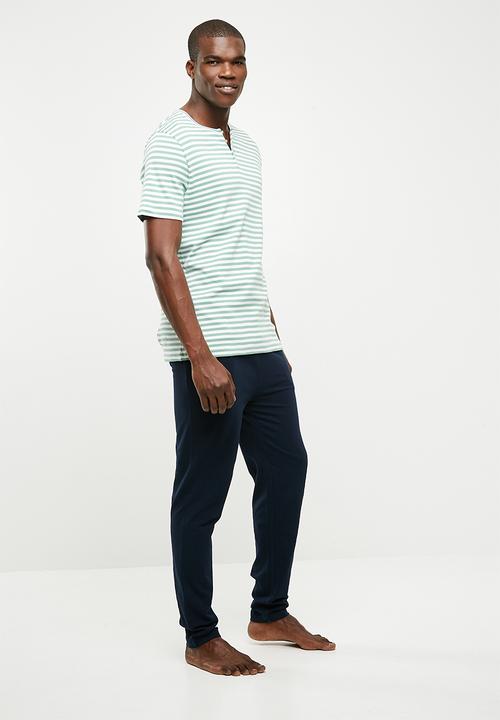 Superbalist - Short sleeve henley tee - 2 pack