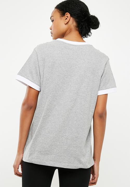 adidas Originals - 3 stripes tee - grey