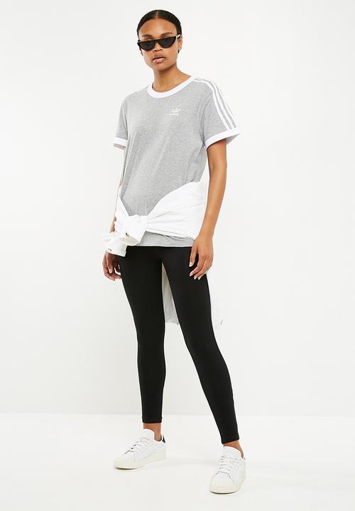 adidas Originals - 3 stripes tee - grey