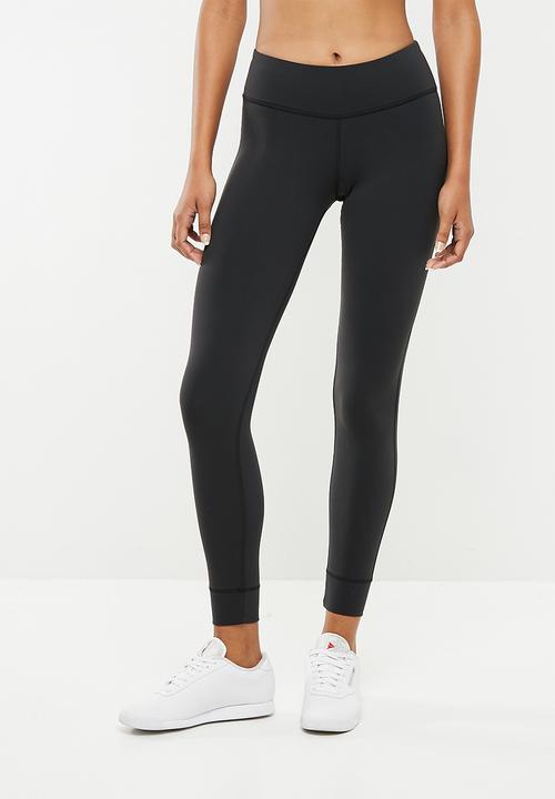reebok lux tights black