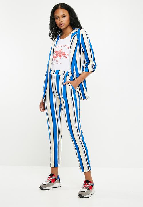 New Look - Vanilla co-ord pull on trousers - blue 