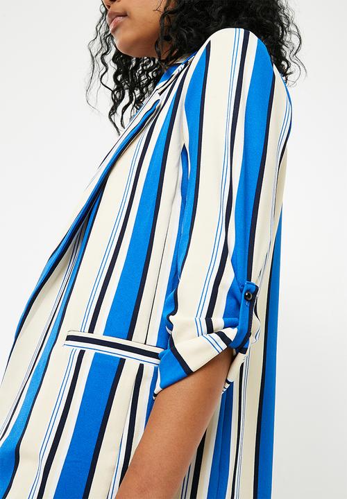 New Look - Vanilla co-ord blazer - blue 