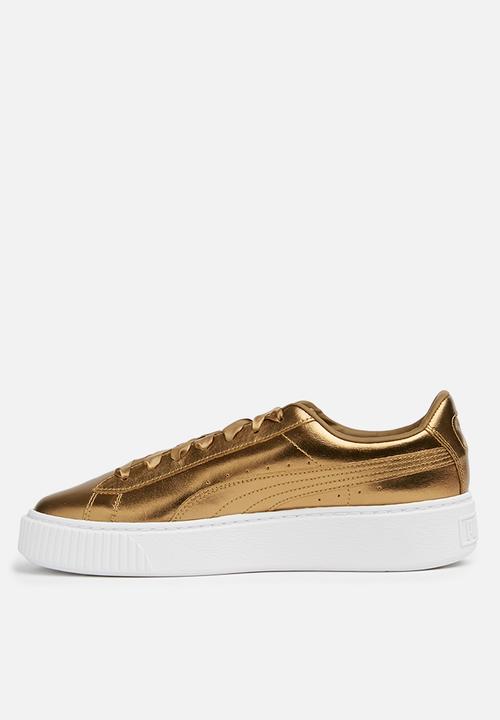 PUMA - Basket Platform Luxe - ermine