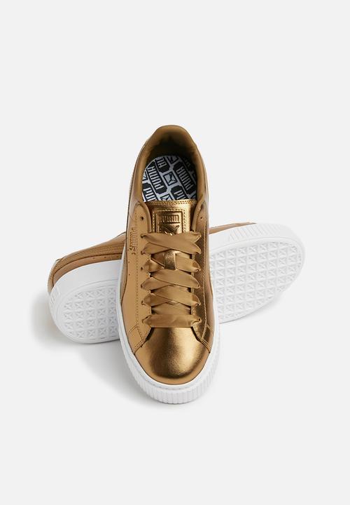 PUMA - Basket Platform Luxe - ermine