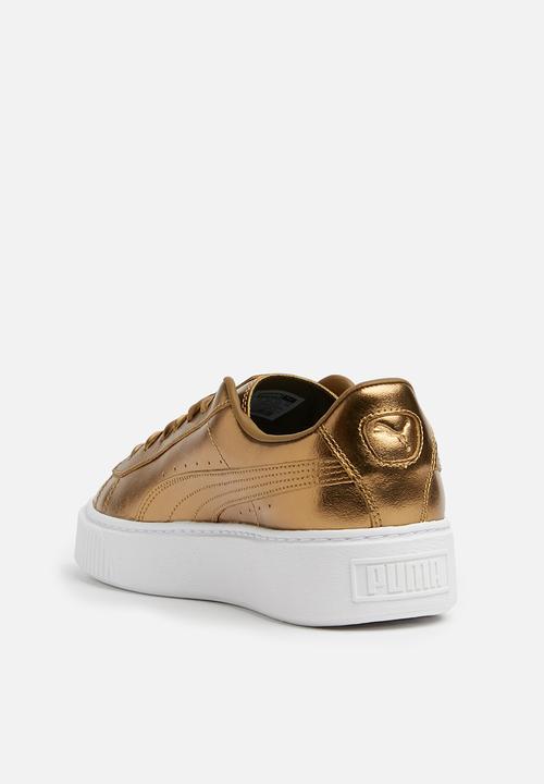 PUMA - Basket Platform Luxe - ermine