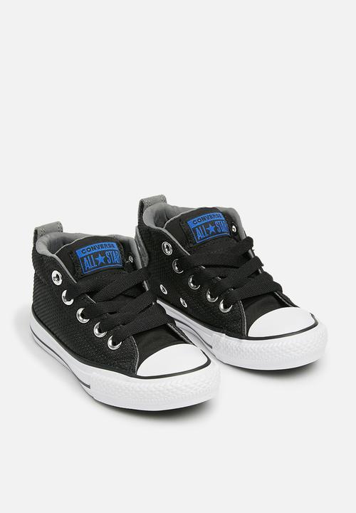 Converse - Chuck Taylor All Star Street Mid - black/hyper royal/white