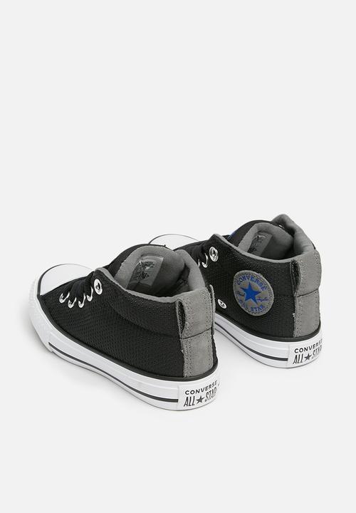 Converse - Chuck Taylor All Star Street Mid - black/hyper royal/white