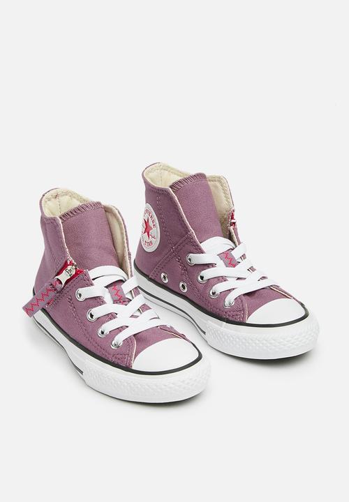 Converse - Chuck Taylor All Star Pull-Zip Hi - violet dust/pink pop/white