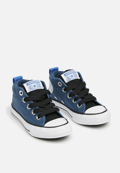 Converse - Chuck Taylor All Star Street Mid - mason blue/black/white