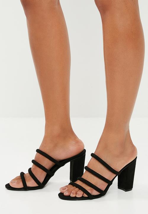 Superbalist - Mila strap mule - black