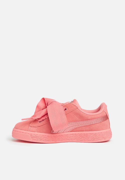 PUMA - Suede Heart Sneaker PS - shell pink