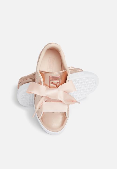 PUMA - Basket Heart Lunar Lux - pearl pink