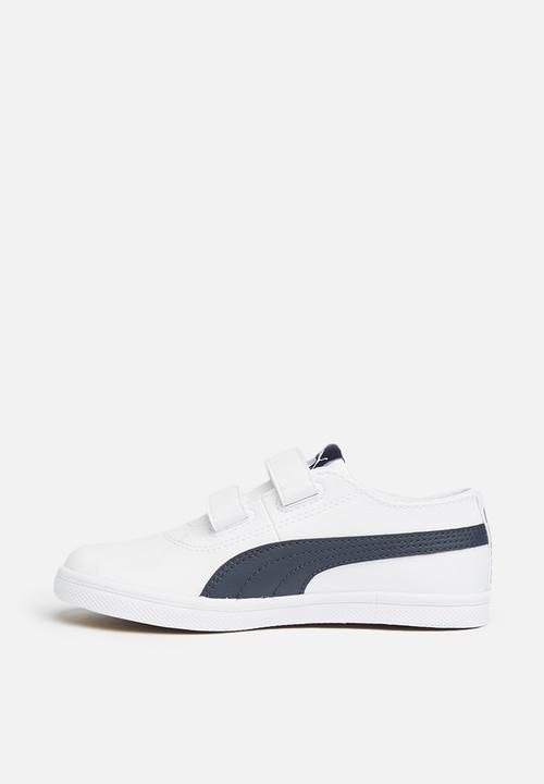 PUMA - Urban SL V PS - Puma white/peacoat