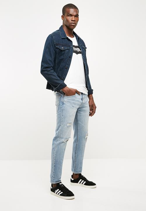 Levi’s® - L8 printed tee - white - black