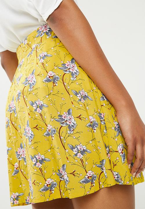 Superbalist - Mini skater skirt - yellow 
