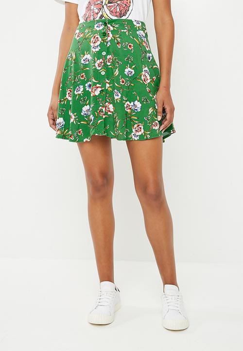 Superbalist - Mini skater skirt - green 