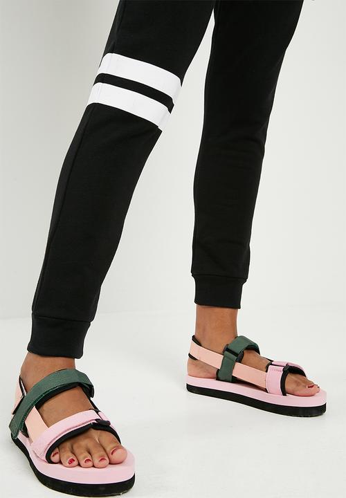 Superbalist - Striped jogger pants - black