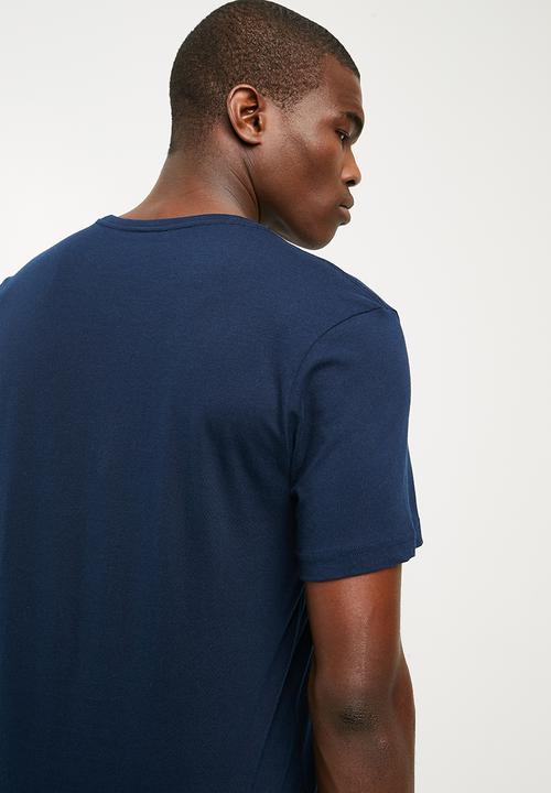 Reebok Classic - Foundation graphic tee - navy
