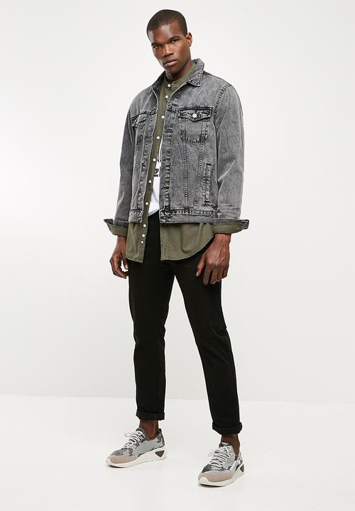 New Look - Basic western jacket - grey