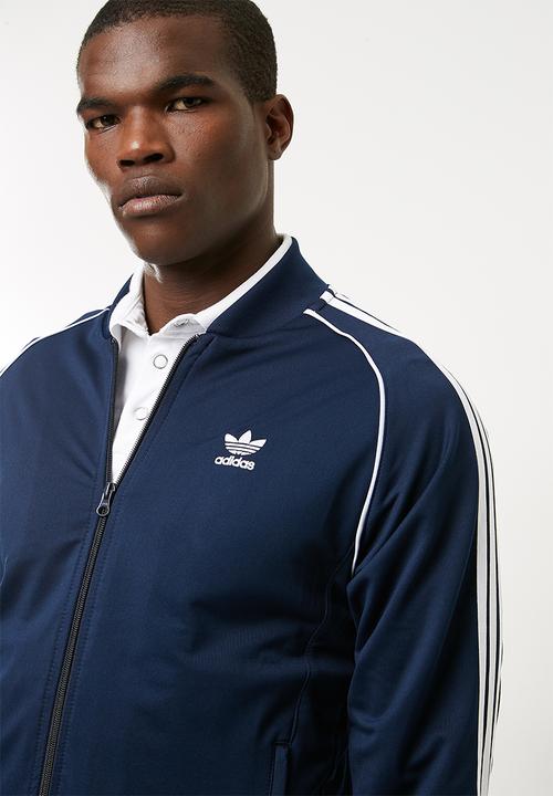 adidas Originals - Sst track top collegiate - navy & white