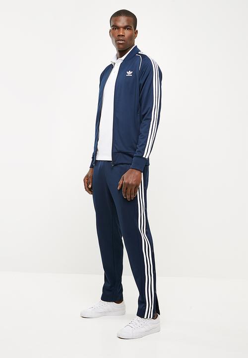 adidas Originals - Sst track top collegiate - navy & white