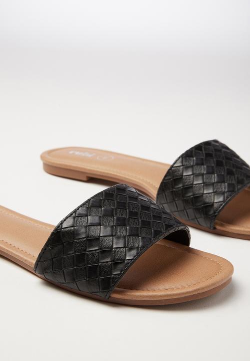 Cotton On - Everyday slide - black
