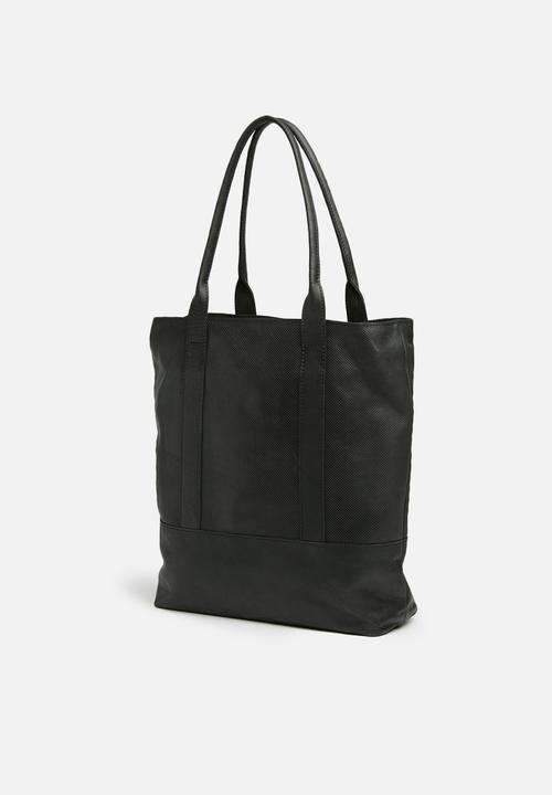 FSP Collection - Travel tote leather - black
