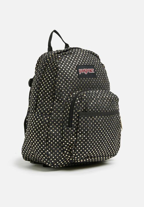 JanSport - Half pint backpack - black & gold 