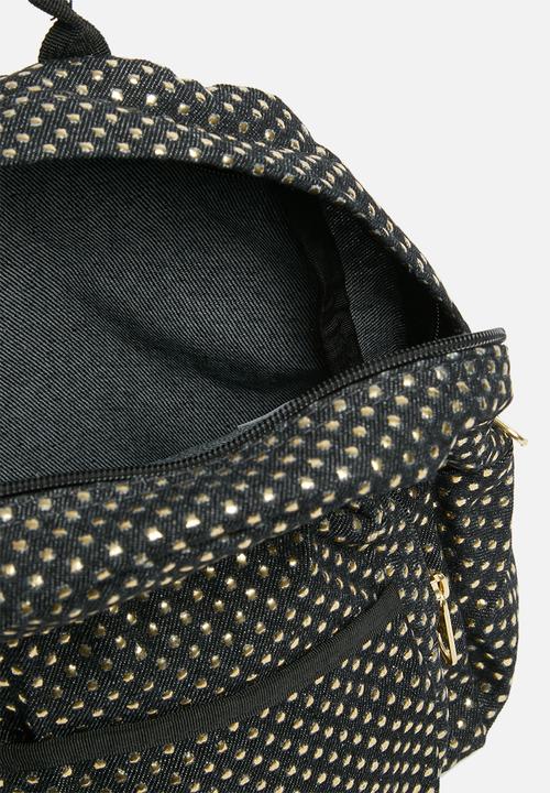 JanSport - Half pint backpack - black & gold 