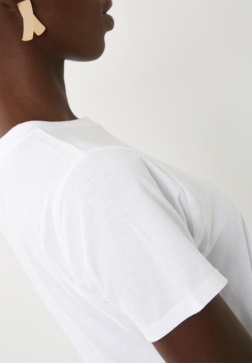 Superbalist - Crew neck 2 pack tee - white & green
