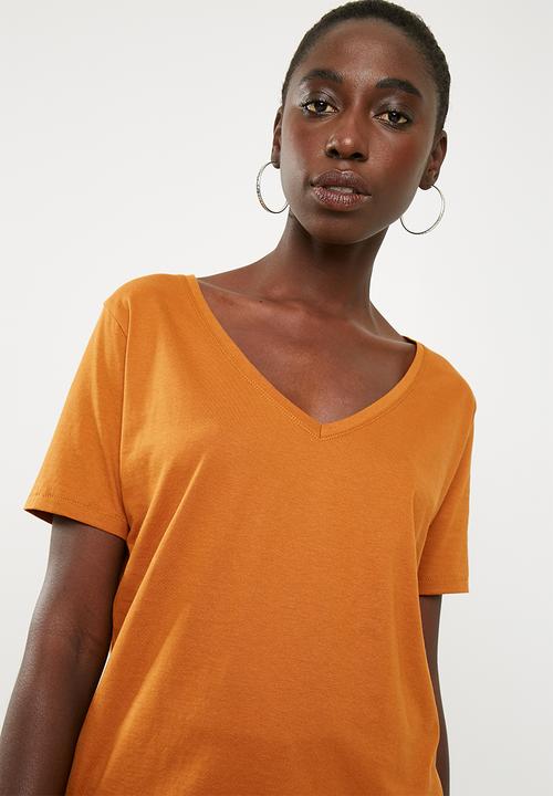 Superbalist - Boyfriend tee 2 pack - white & tan 