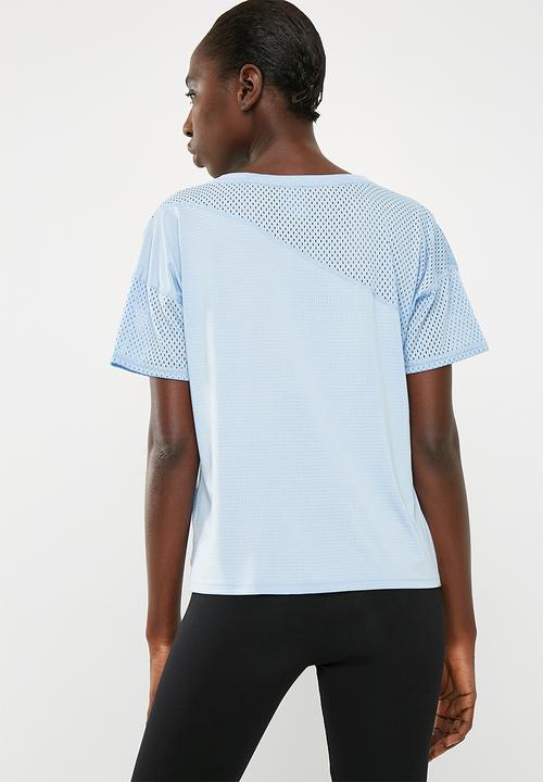 PUMA - A.C.E. mesh blocked tee - blue