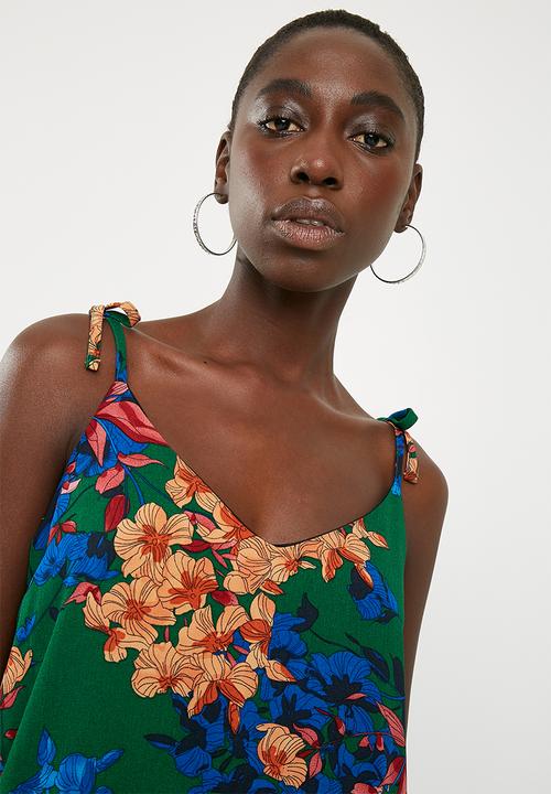 Superbalist - Tie shoulder cami top - multi