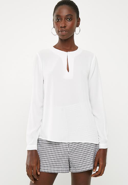 Superbalist - Basic shell blouse - white
