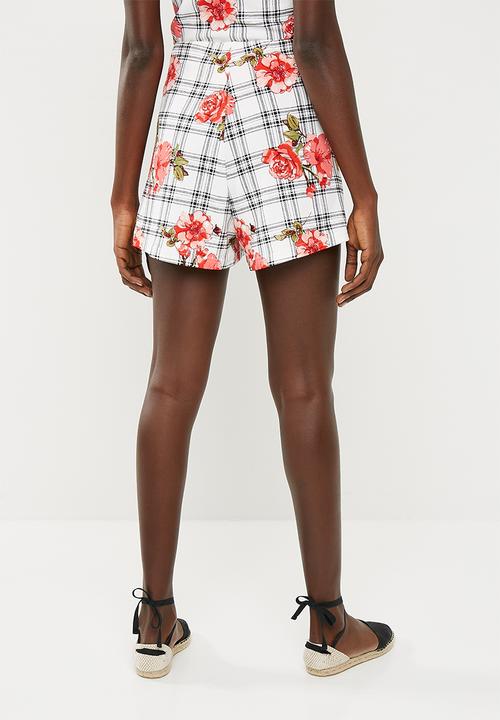 Superbalist - Printed pull on knit shorts - multi