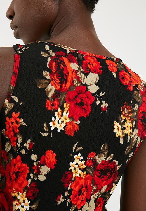 Superbalist - High neck scuba bodysuit - multi