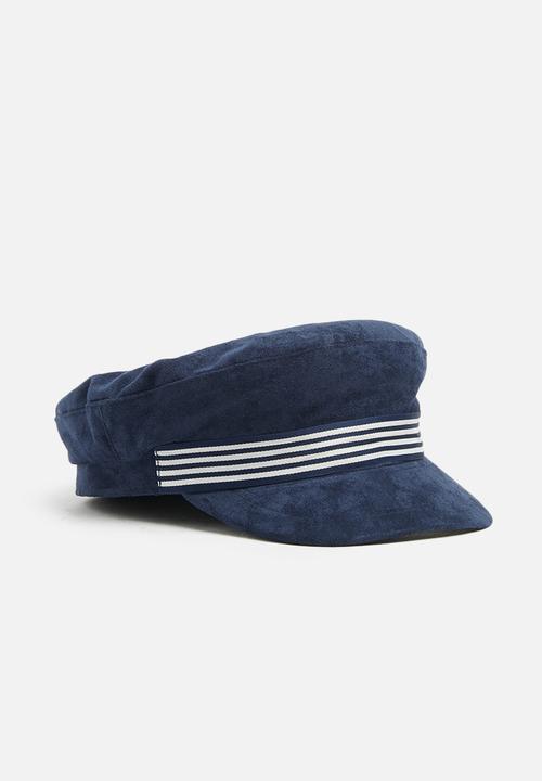 suede baker boy cap